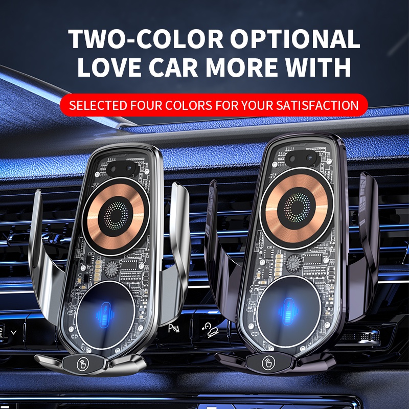 Giá Đỡ Điện Thoại Kiêm Sạc Nhanh Không Dây 30w Cho iphone 14 13 12 samsung xiaomi