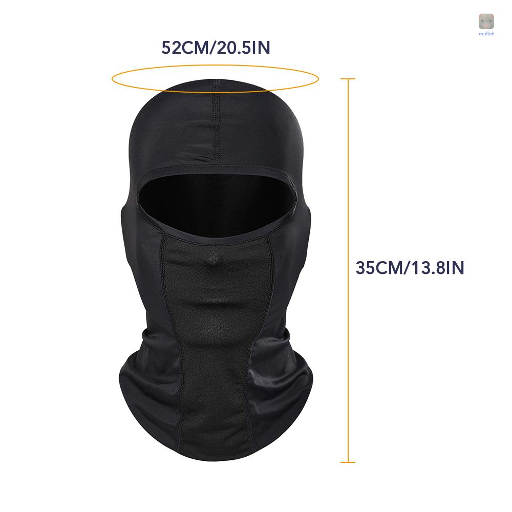 Mặt Nạ Che Phủ Toàn Diện Bằng Lụa Lạnh Thoáng Khí Nhanh Khô Dành Cho Nam Và Nữ