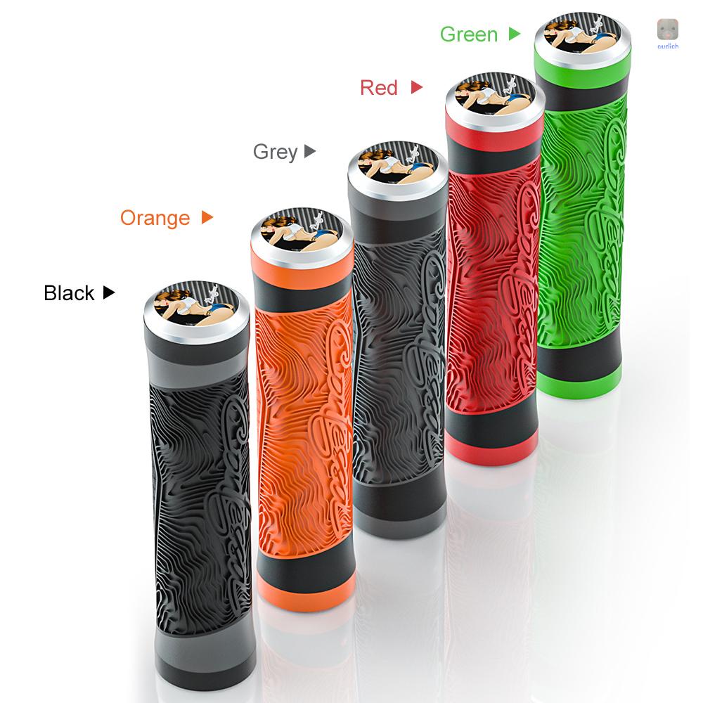 Vỏ Bọc Tay Lái Xe Đạp Leo Núi 22.2mm Bằng Silicon Mềm Chống Sốc / Trượt