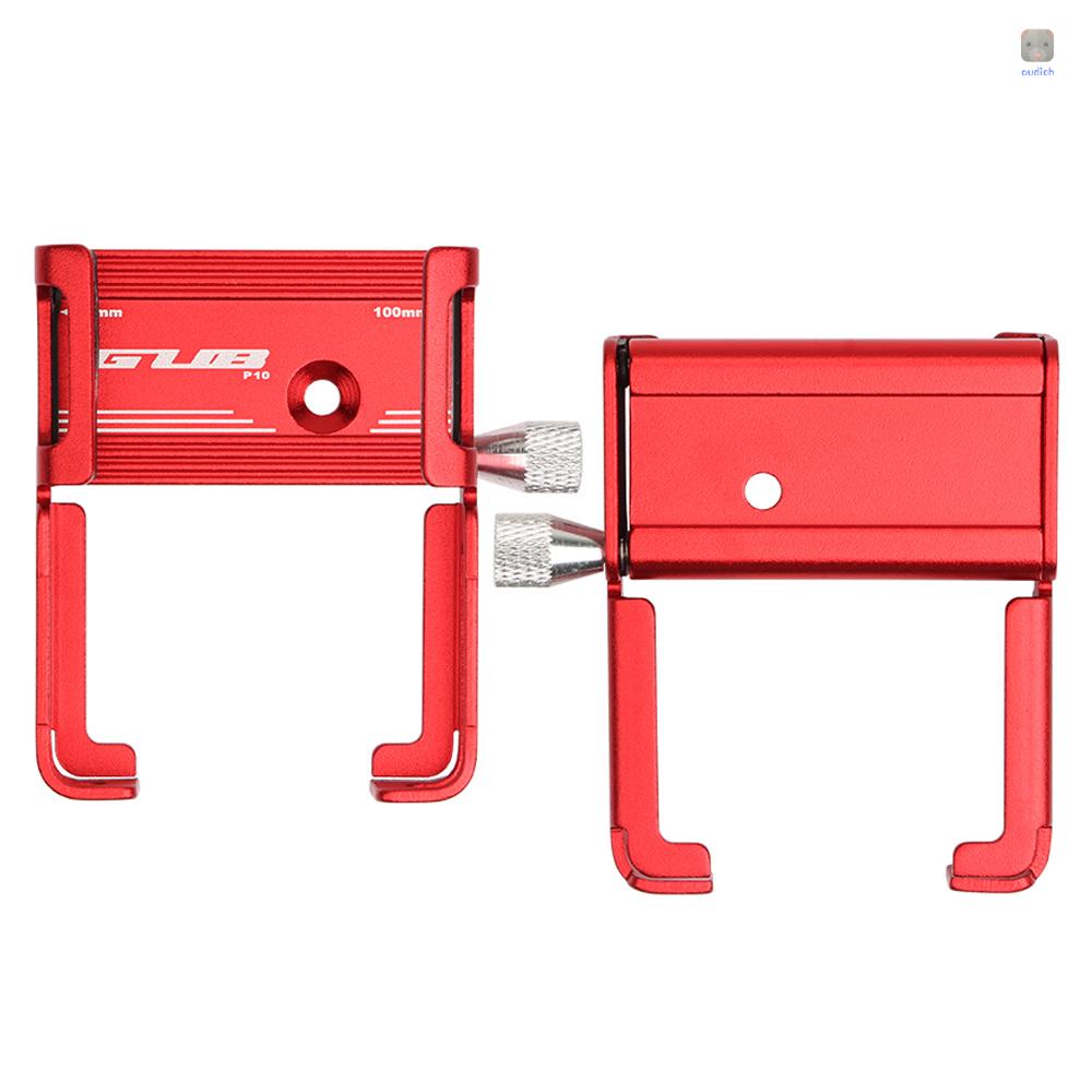 Giá Đỡ Điện Thoại Bằng Hợp Kim Nhôm Kèm Khóa Silicon Gắn Xe Đạp / Mô Tô