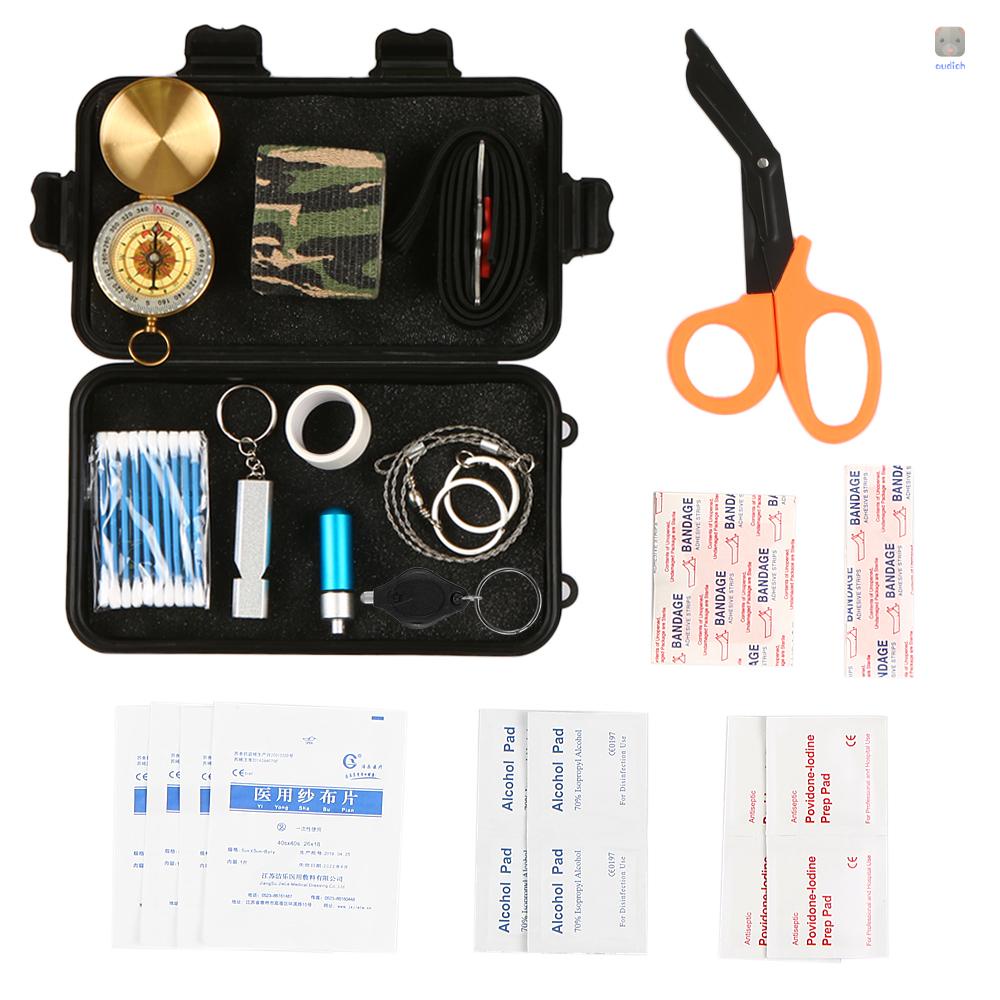Bộ Dụng Cụ Sơ Cứu Khẩn Cấp Đa Năng Tiện Lợi Cho Dã Ngoại / Cắm Trại / Săn Bắn