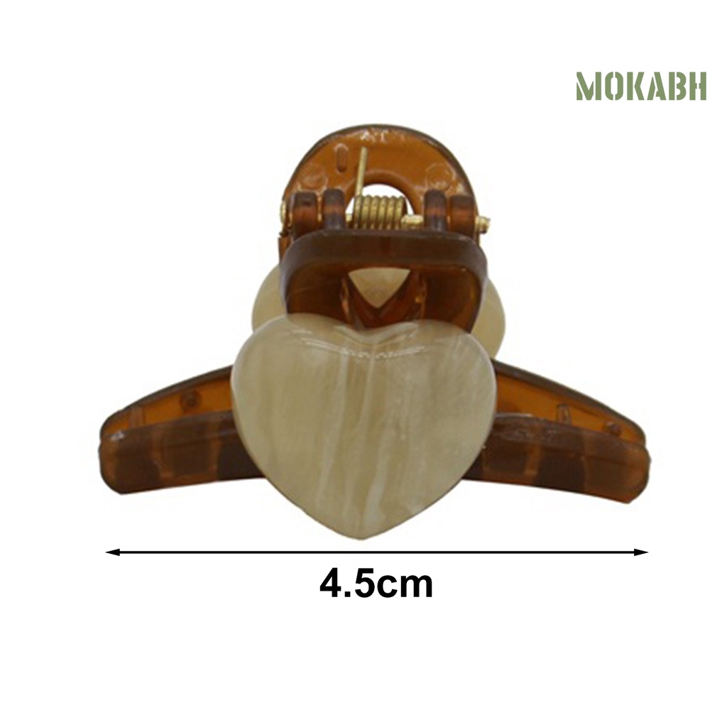 Kẹp Tóc Hình Trái Tim Nhỏ Chống Trượt Thiết Kế Thanh Lịch