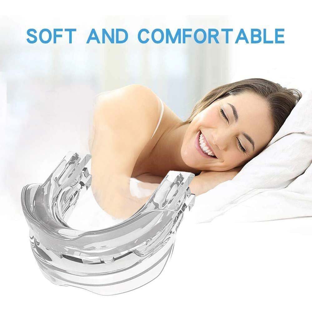 Snore Eliminator Multi-Adjustable Anti Snoring Mouth Guard | Bruxism Sleep Aid Mouthpiece