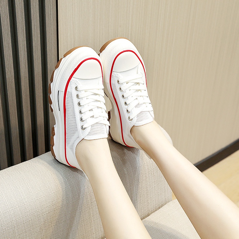 Giày thể thao AA0368 đế dày phối lưới thoáng khí thời trang mùa hè cho nữ