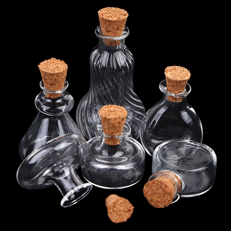 Lọ Thủy Tinh Đựng Kẹo Có Nắp Đậy 1: 12 Trang Trí Nhà Búp Bê