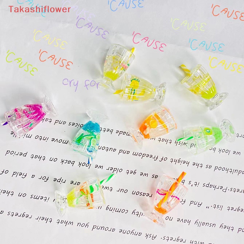 Bộ 10 / 20 Mô Hình Kẹo Mút Mini Bằng Nhựa Phát Quang Độc Đáo