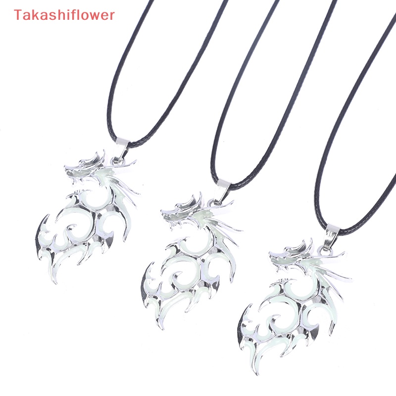 Vòng cổ Bạc Mặt Hình Rồng Phát Quang Trong Đêm