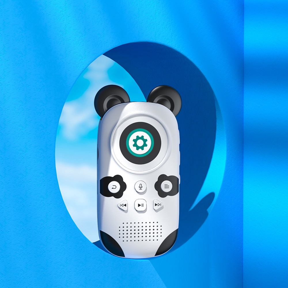 Máy Nghe Nhạc MP3 RUIZU X31 Kết Nối Bluetooth Kèm Loa Mini Hỗ Trợ Thẻ TF Đài FM Cho Bé