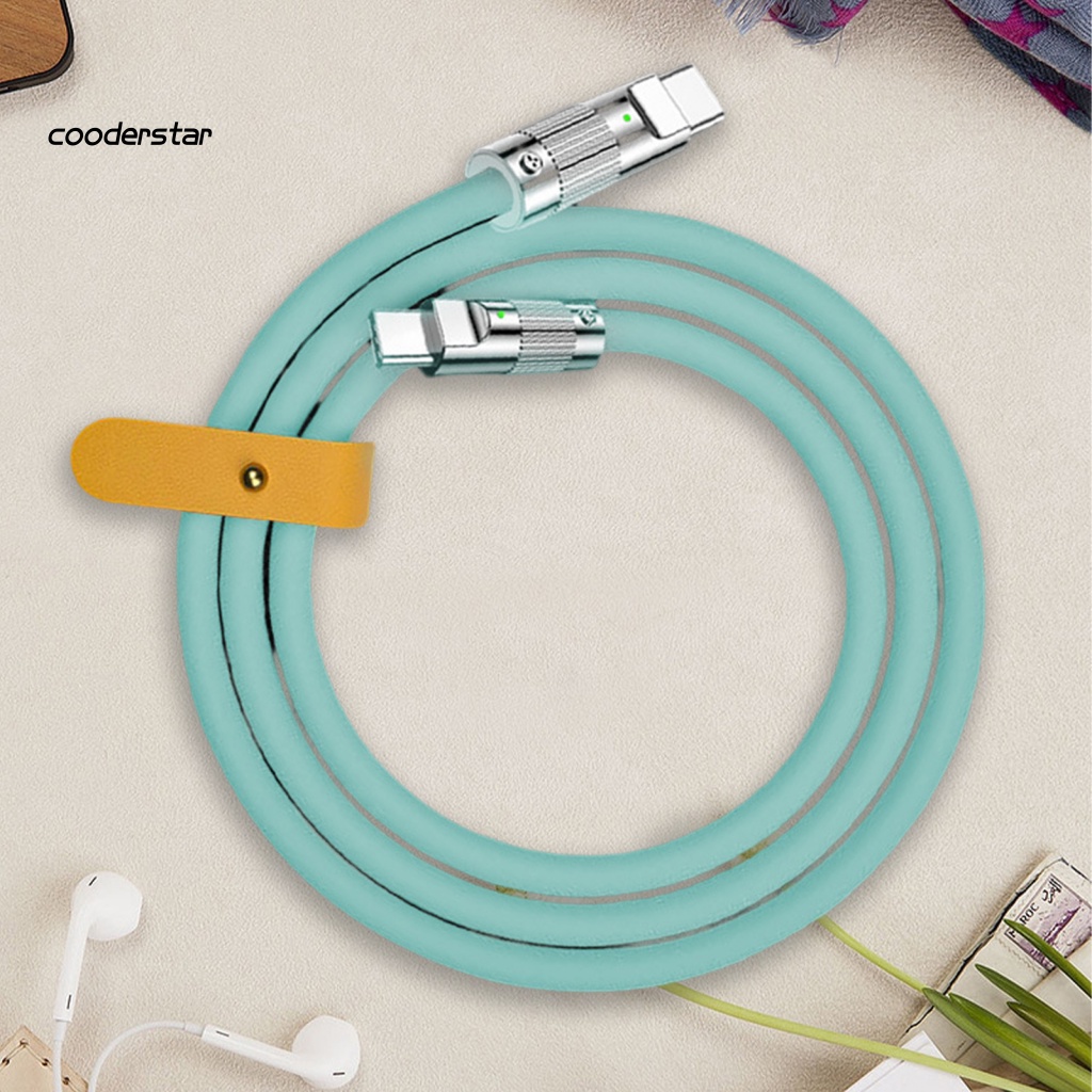 Dây Cáp Sạc Nhanh Type-C Hai Đầu Chống Rối Tiện Dụng