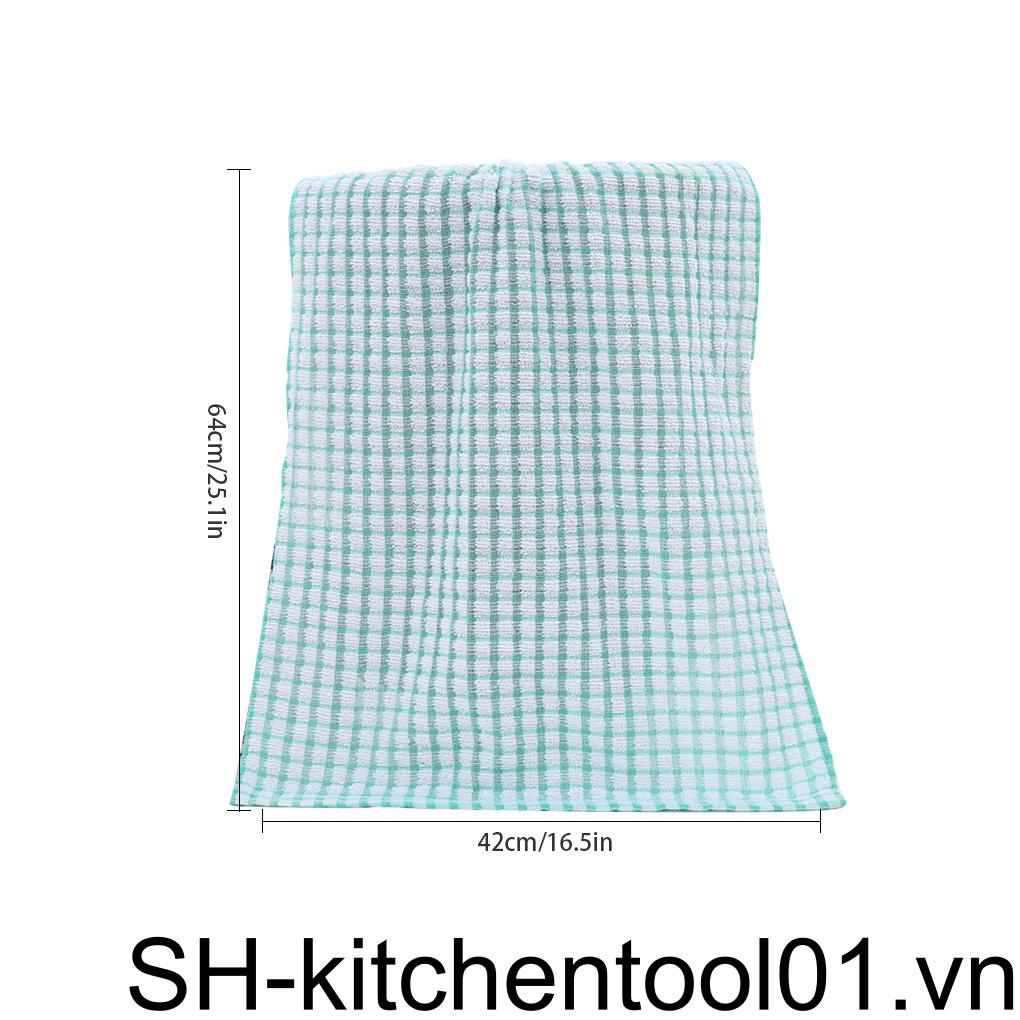 Khăn Lau Chén Dĩa Thấm Hút Tốt Nhanh Khô Tiện Dụng Cho Nhà Bếp