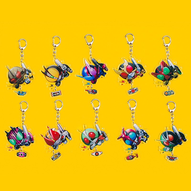 Móc Khóa Đạo Cụ Hóa Trang Nhân Vật Kamen Rider Hoạt Hình