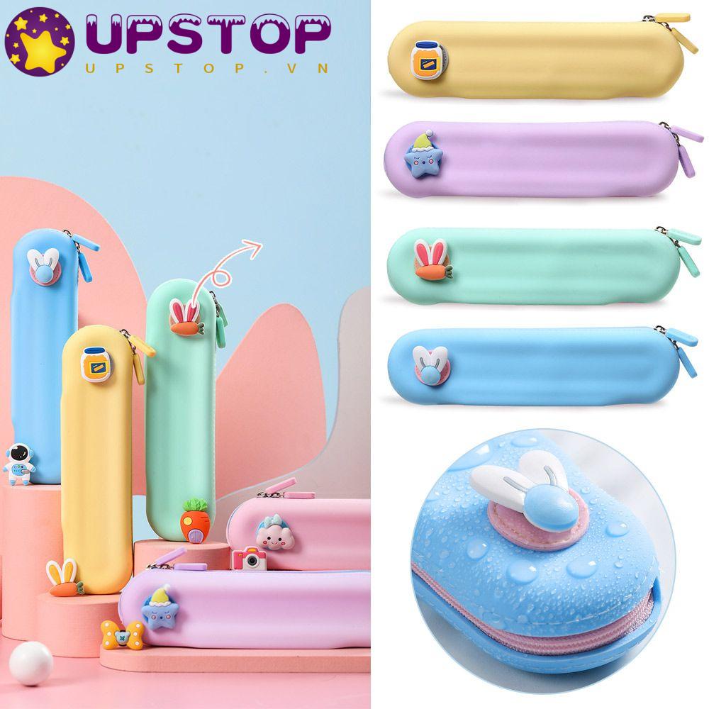 Túi Đựng Bút Bằng Silicone Thiết Kế Đơn Giản Cho Trẻ Em