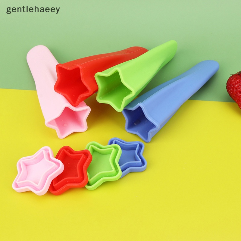 1 Khuôn Silicone Làm Kem Que An Toàn Tiện Dụng