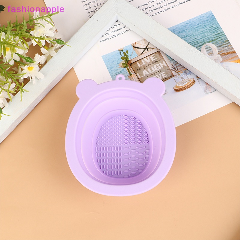 Miếng Silicone Vệ Sinh Cọ Trang Điểm Tiện Lợi