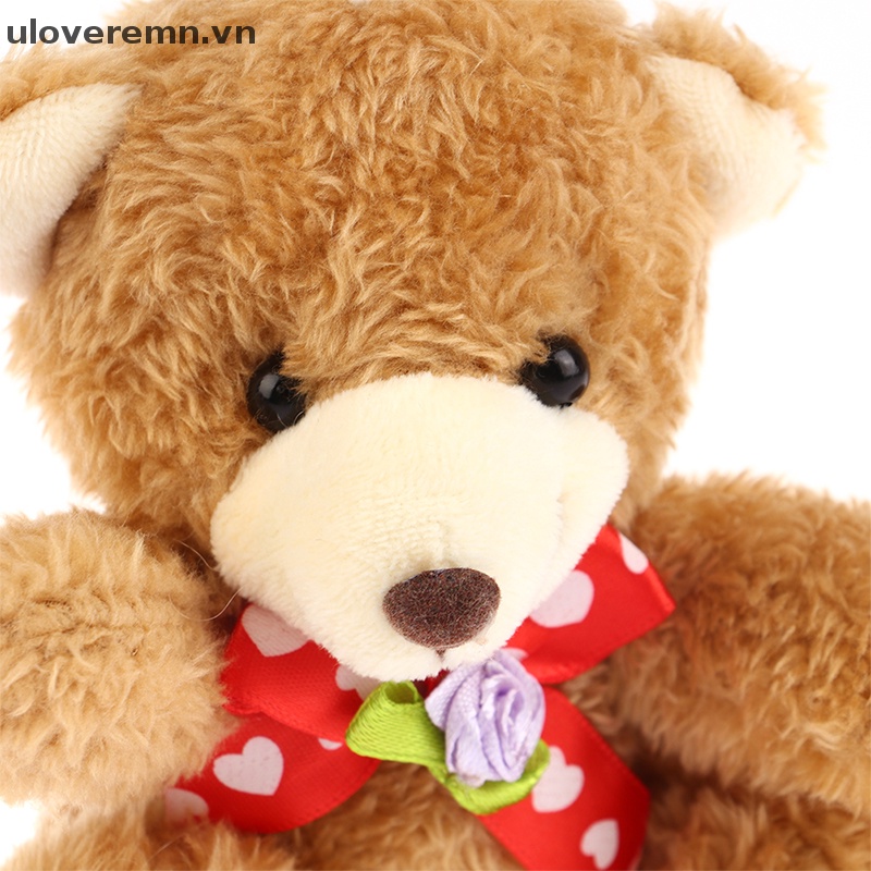 Móc Khóa Hình Gấu Nhồi Bông 12CM Dễ Thương