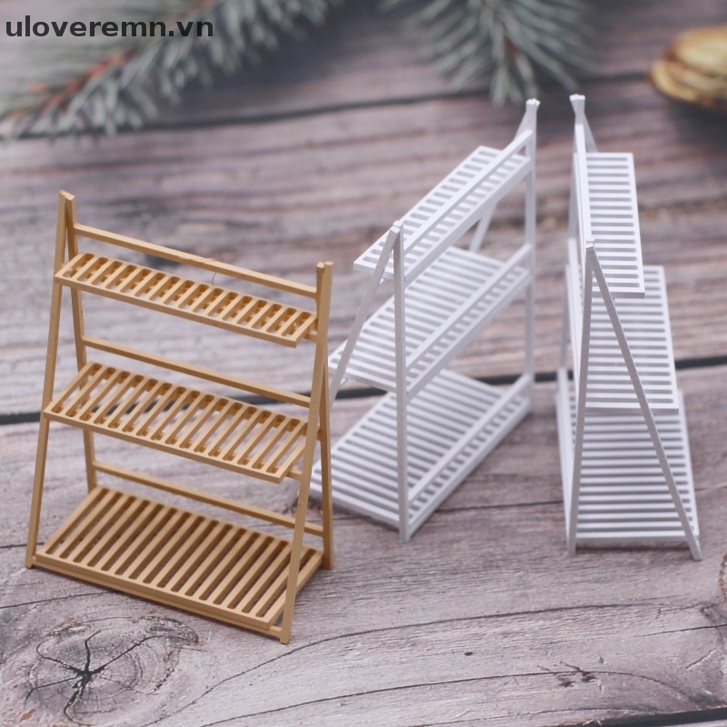 Uloveremn Bộ Chậu Hoa Mini Bằng Nhựa Cho Nhà Búp Bê Cấp Độ