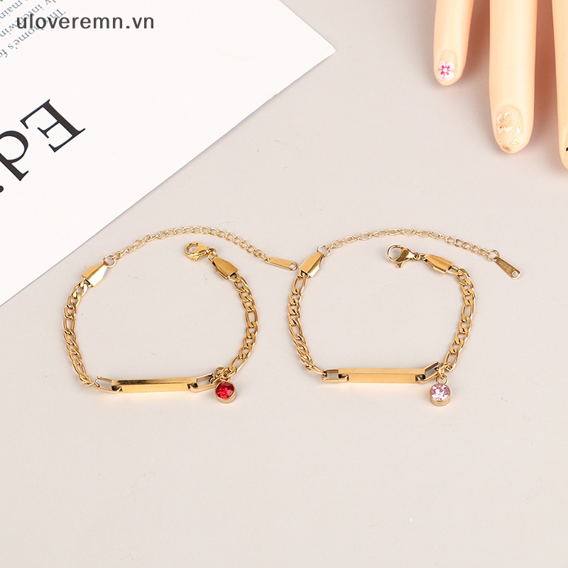 1 Vòng Đeo Tay Thép Không Gỉ Có Thể Điều Chỉnh Kích Cỡ