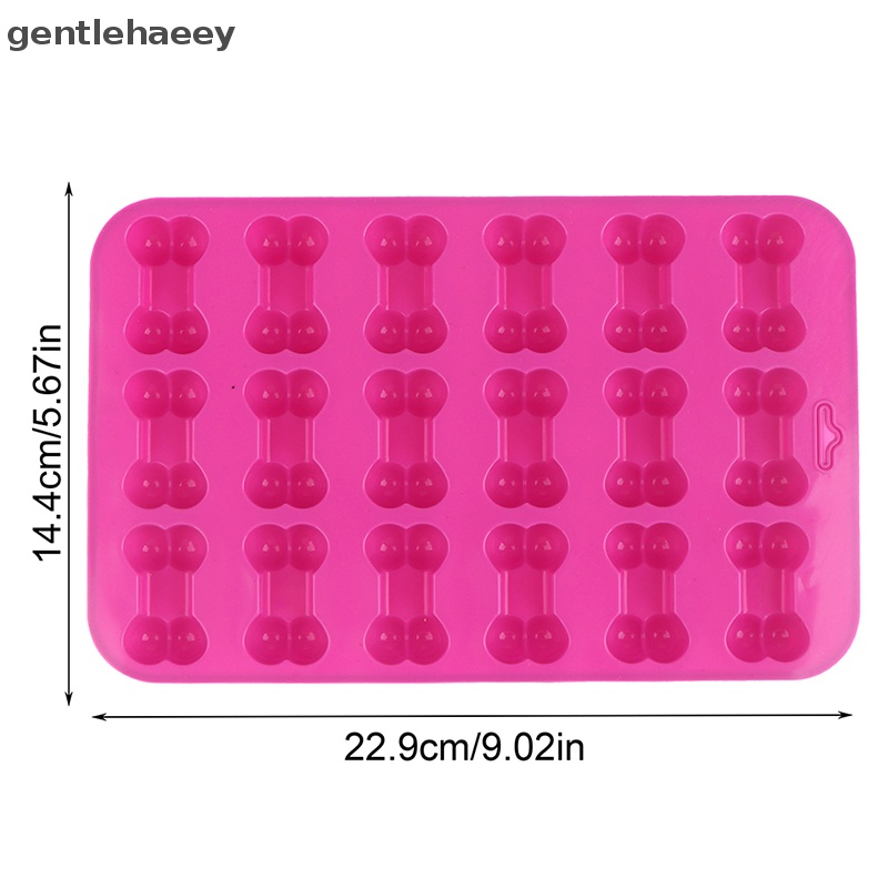 1 Khuôn Silicone Làm Bánh 18 Lỗ Hình Cục Xương Dễ Thương