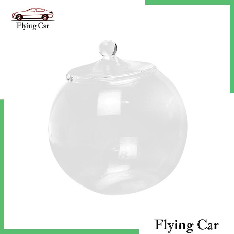 Lọ Thủy Tinh Đựng Đường / Trà Có Nắp Đậy Kín Trang Trí 2 Cái