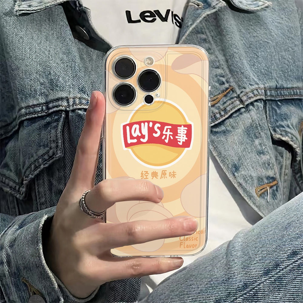 ✅Ốp Điện Thoại Mềm Chống Sốc In Hình Khoai Tây Chiên Cho Iphone 11iPhone12 78 14pro13 6In OKJ8