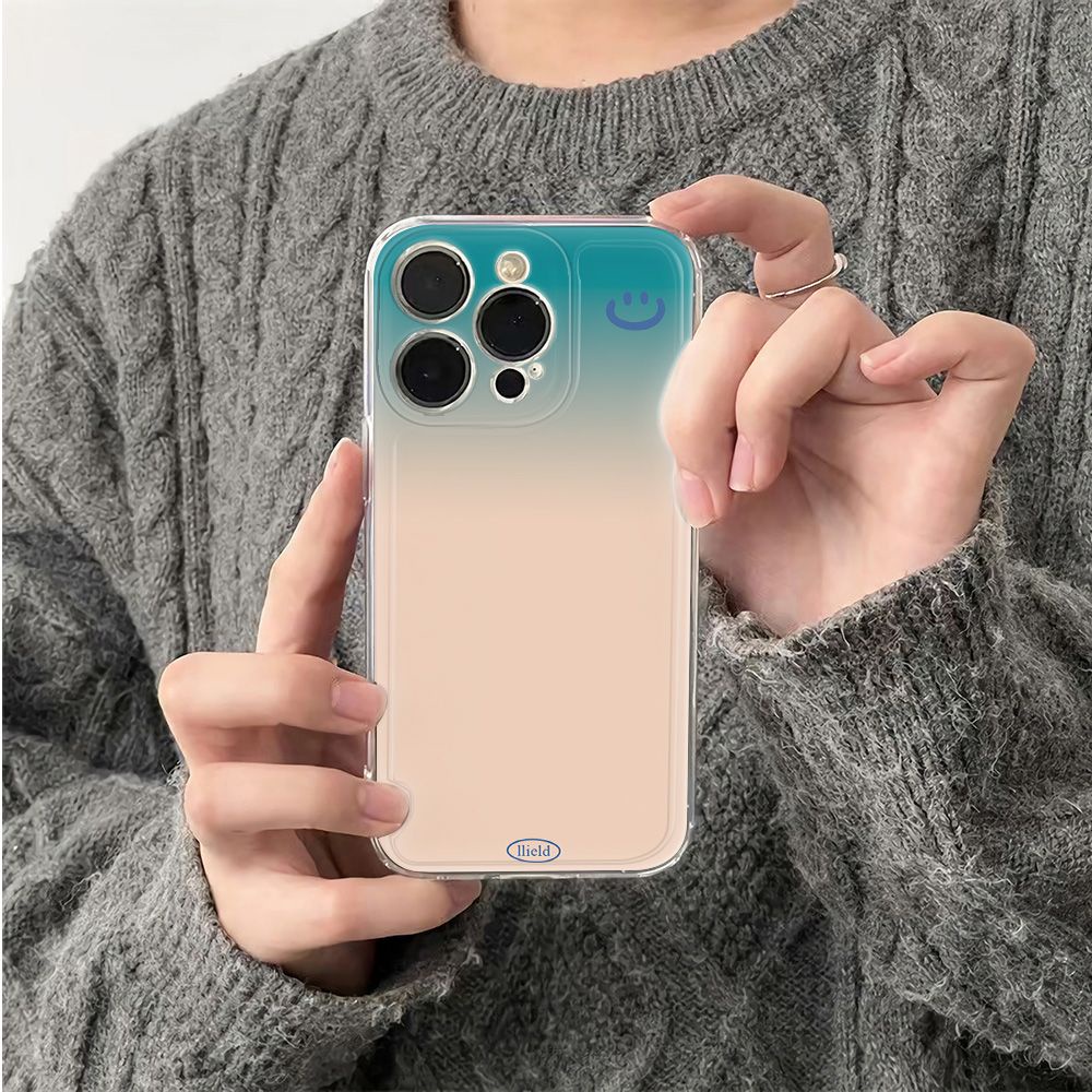 ✅Ốp Điện Thoại Mềm Chống Sốc 6In Màu Xanh Dương Đậm Đơn Giản Cho Iphone1278Plus 1114pro 13 MHBS