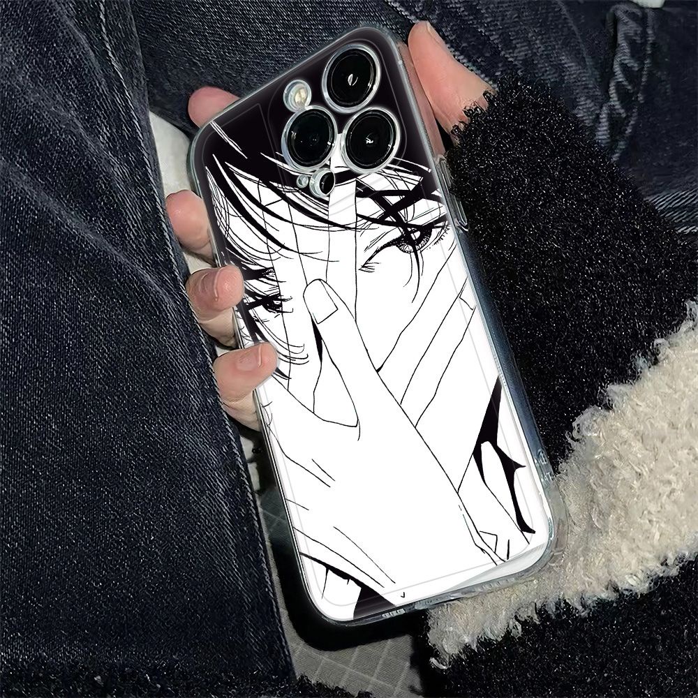 ✅Ốp Điện Thoại Mềm Chống Sốc Phong Cách Đơn Giản Cá Tính Cho Iphone 1278 116In 13plus 14pro 4E5S Max