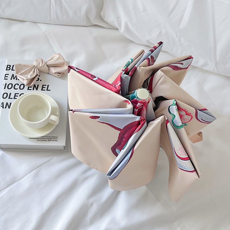 Dù Đi Mưa Tự Động Hình Thỏ Dễ Thương Chất Lượng Cao