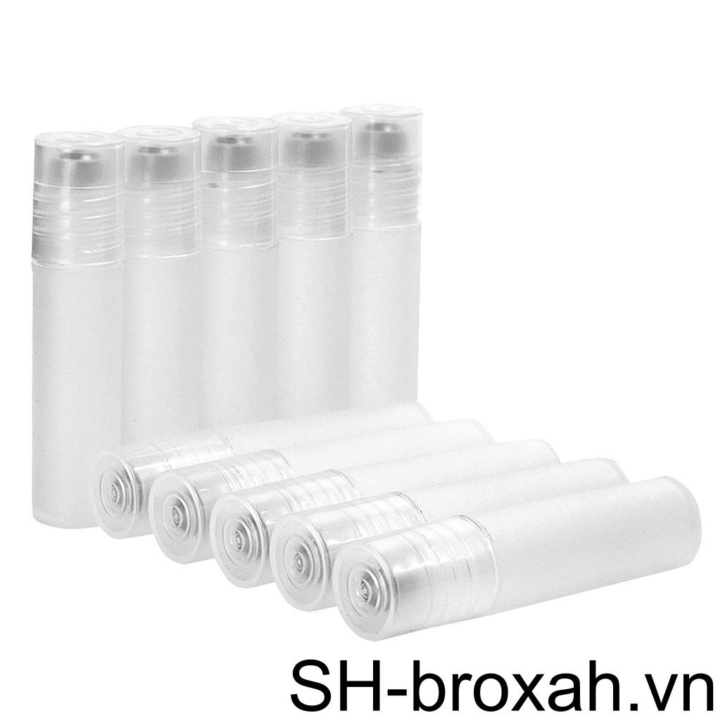 Set 10 Chai Rỗng Đựng Tinh Dầu Dạng Lăn Tiện Dụng