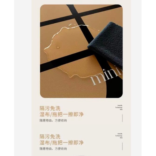 Thảm Chùi Chân Thấm Hút Tốt Chống Trượt Họa Tiết Gấu Trúc Dễ Thương