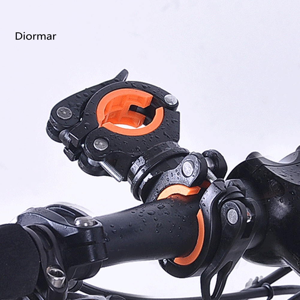 Giá Đỡ Đèn Pin Có Thể Xoay 360 Độ Gắn Tay Lái Xe Đạp Tiện Dụng