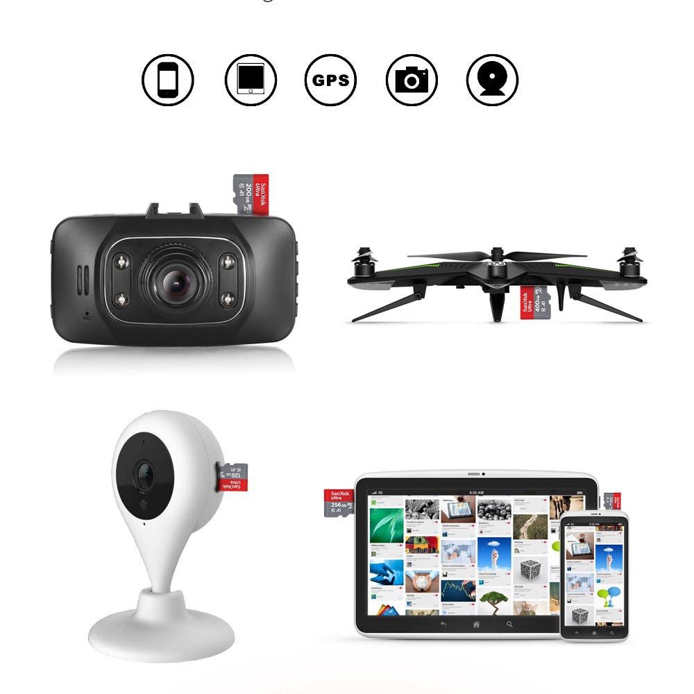 ⭐️NEW⭐️Thẻ Nhớ Máy Ảnh MP3 100MB / s 512GB 256GB 128GB 64GB SandiskI Dành Cho Điện Thoại Di Động MP3 MP4