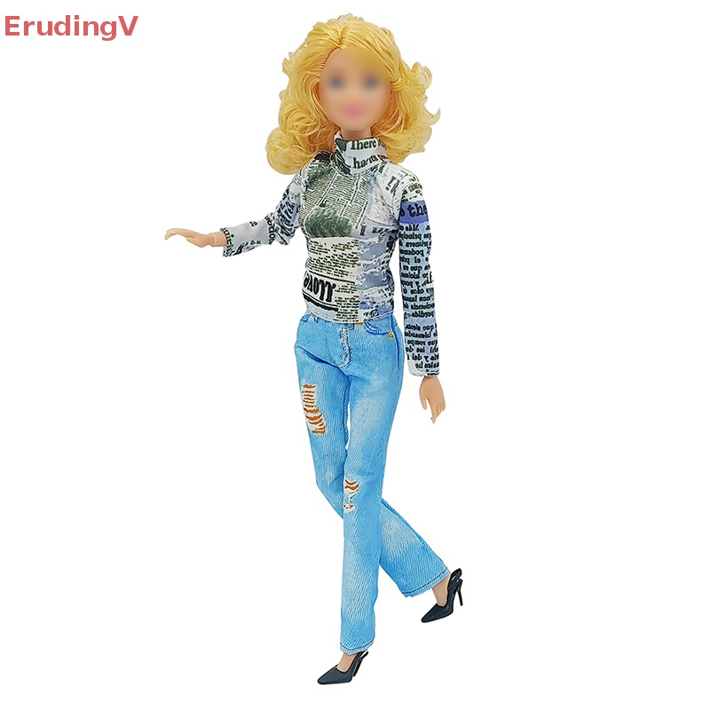 [ErudingV] Bộ Váy Xếp Ly Trên Và Dưới Cao Cấp Cho Búp Bê [Mới]