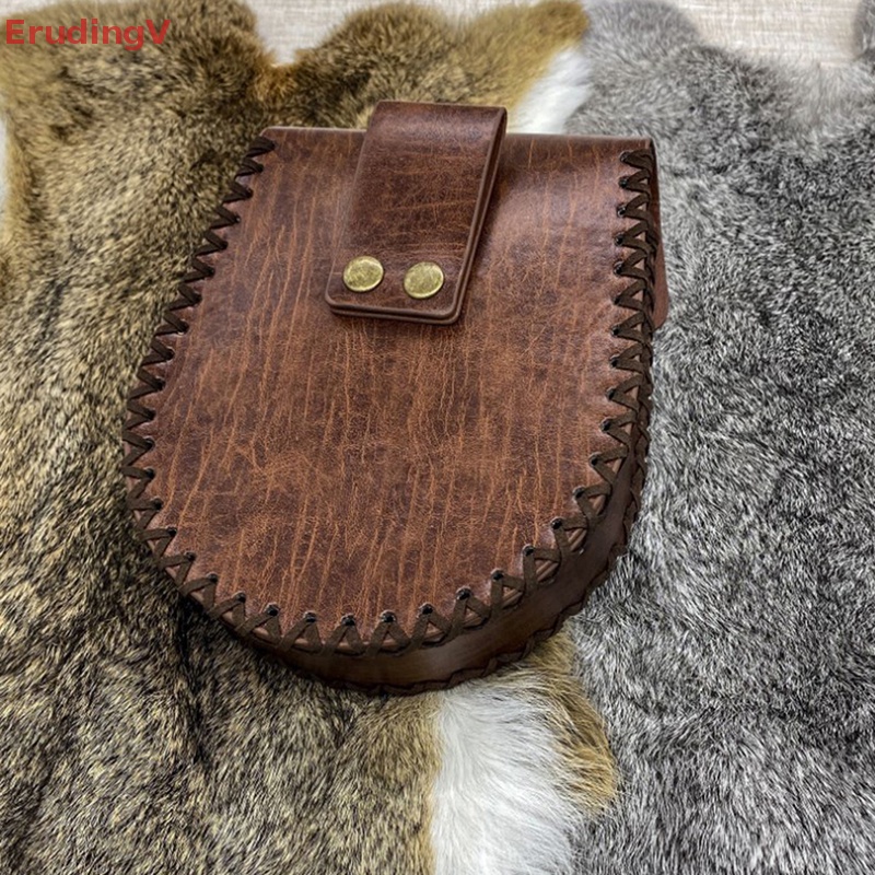 [ErudingV] Túi Da Đựng Tiền Phong Cách Thời Trung Cổ [Mới]