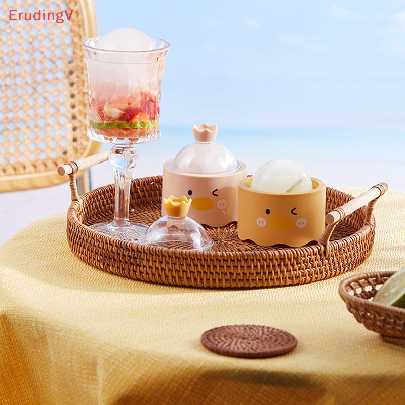 Khuôn Làm Đá Viên Bằng Silicon Hình Quả Bóng Dễ Thương