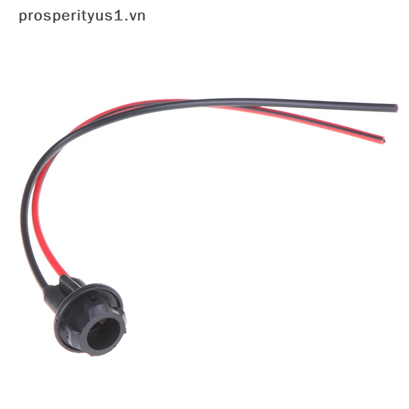 2 Chuôi Đèn T10 W5W Bằng Cao Su Mềm Cho Xe Hơi