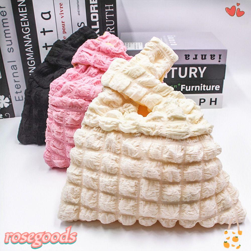 Túi Tote Đeo Vai Kích Cỡ Lớn Hoạ Tiết Hoa Hồng Xinh Xắn Dành Cho Nữ