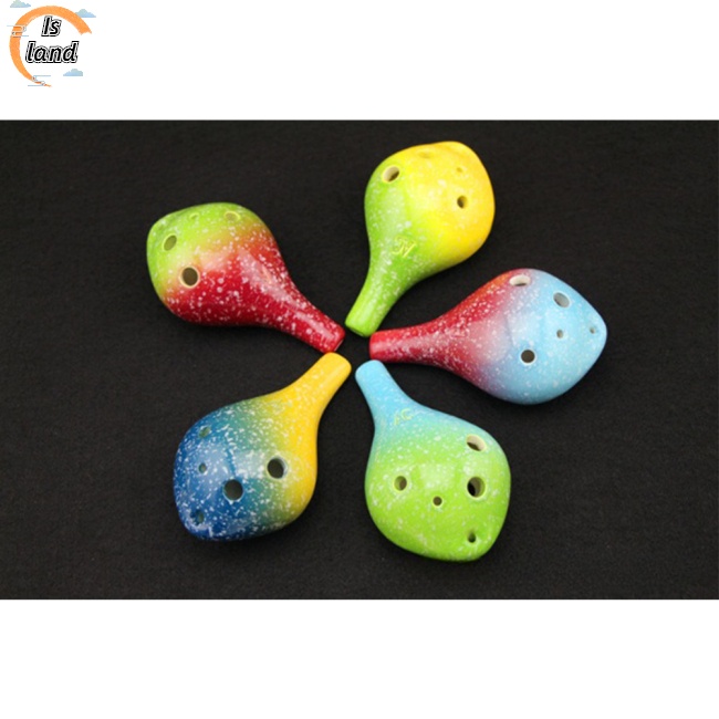 Kèn Ocarina Đồ Chơi 6 Lỗ Mini Cho Bé