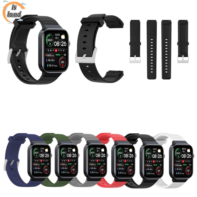 Dây Đeo Thay Thế Bằng Silicone Mềm Cho Đồng Hồ Thông Minh Mibro T1