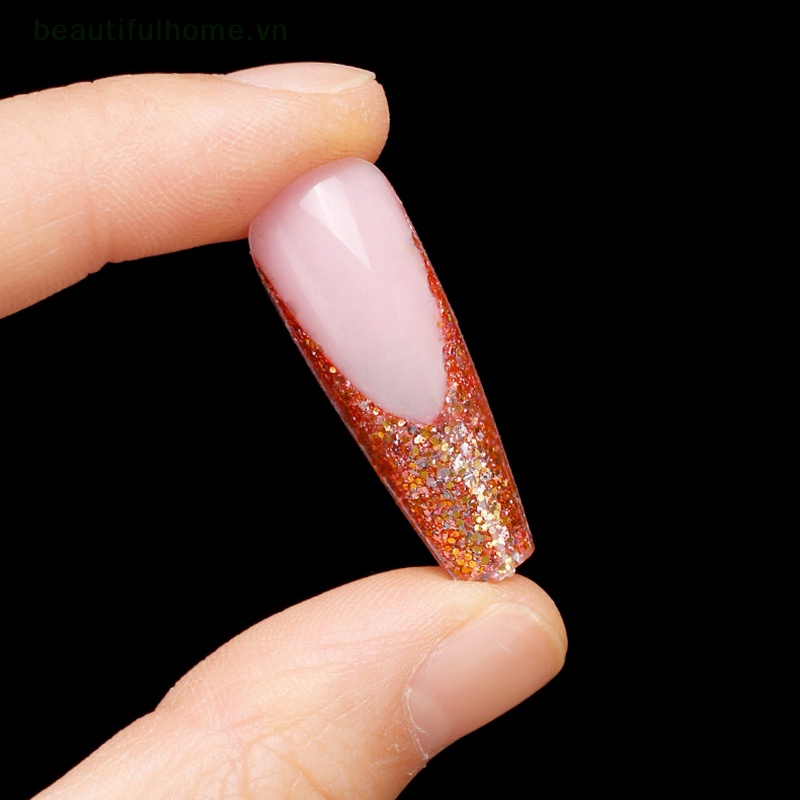 Bộ 12 Khuôn Nối Dài Móng Hai Đầu Bằng Acrylic