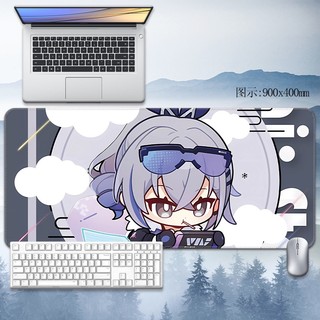 Silver Wolf Mouse Pad Honkai: Star Rail Table Pad Kafka Gaming Computer Pad Custom anime Large size rubber cushioned animation ACGN Student keyboard pad