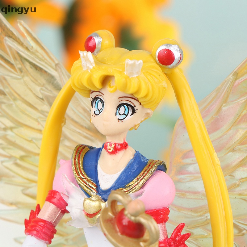 1 Mô Hình Đồ Chơi Nhân Vật Hoạt Hình Thủy Thủ Mặt Trăng Bằng PVC 18cm