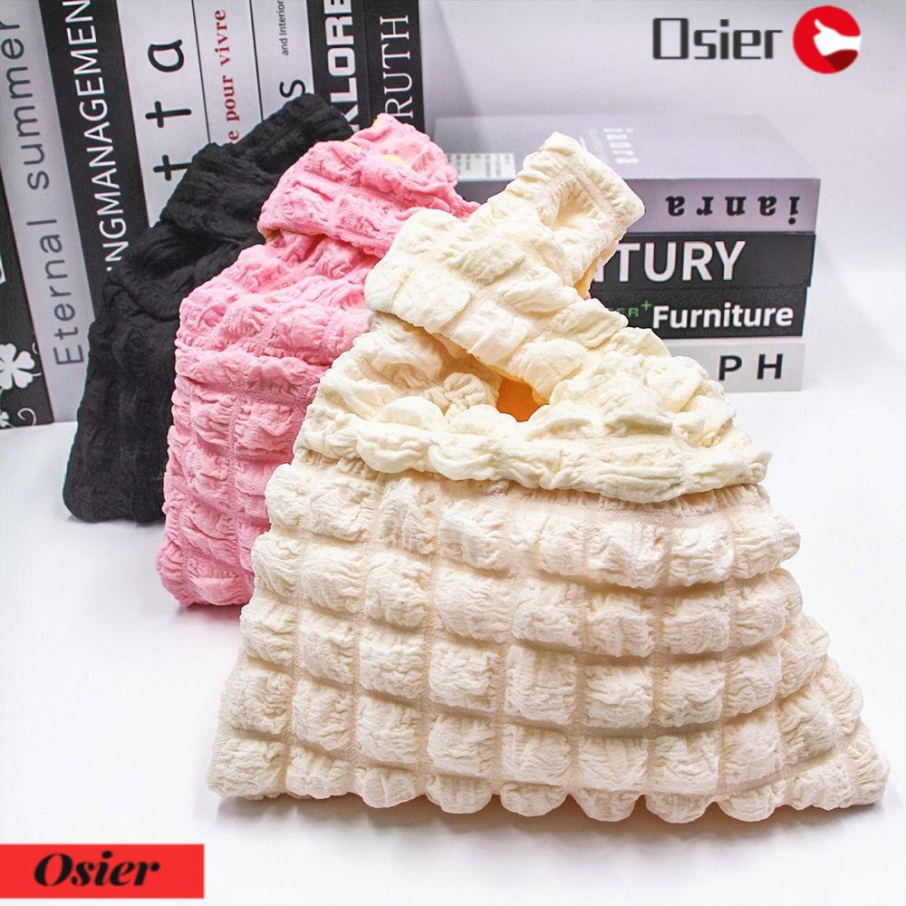 OSIER1 Túi Xách Tay Đeo Vai Kẻ Sọc Thiết Kế Dễ Thương Cho Nữ