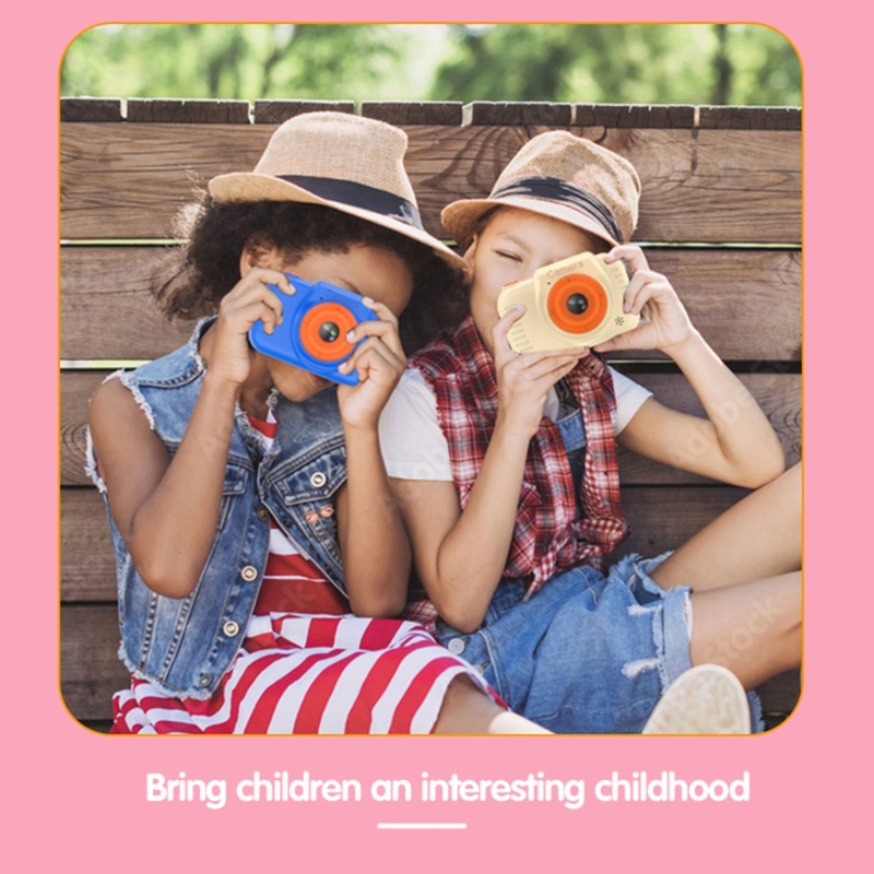 Máy Ảnh Kỹ Thuật Số 34Fun + 6 Đồ Chơi Thay Thế Chất Lượng Cao Cho Bé