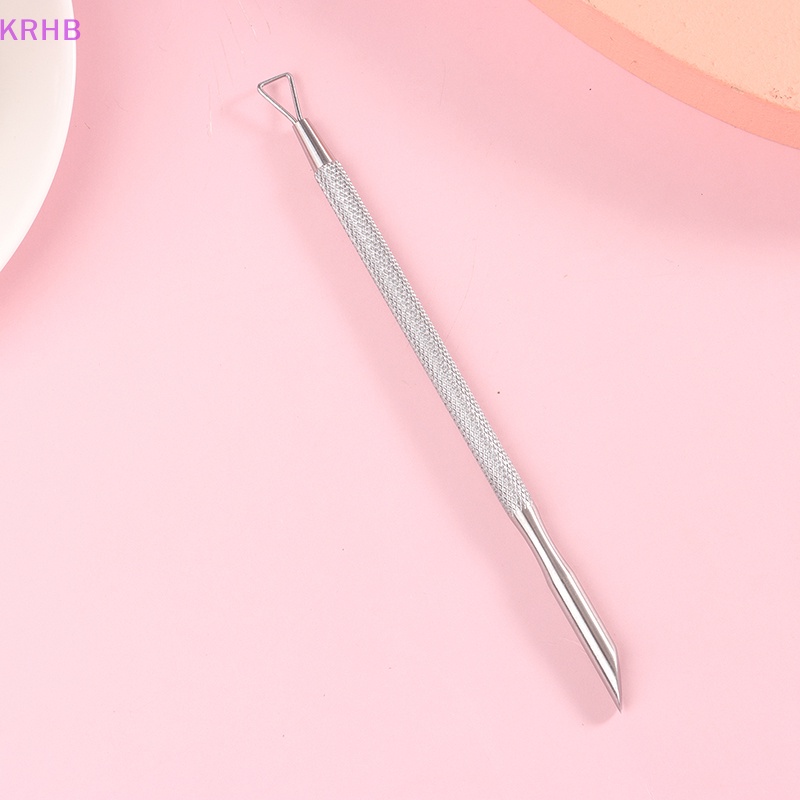 1 Dụng Cụ Hai Đầu Bằng Thép Không Gỉ Chuyên Dụng Trang Trí Móng Nghệ Thuật Mới