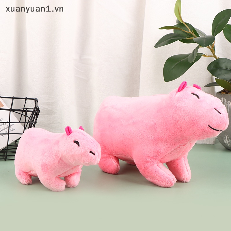 1 Búp Bê Nhồi Bông Capybara Đáng Yêu
