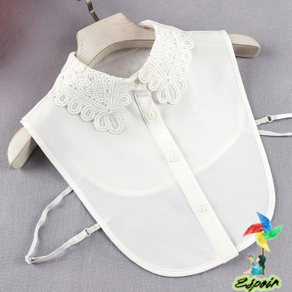 Cổ Áo Rời Phối Ren Rỗng Kiểu Vintage Thời Trang Cho Nữ