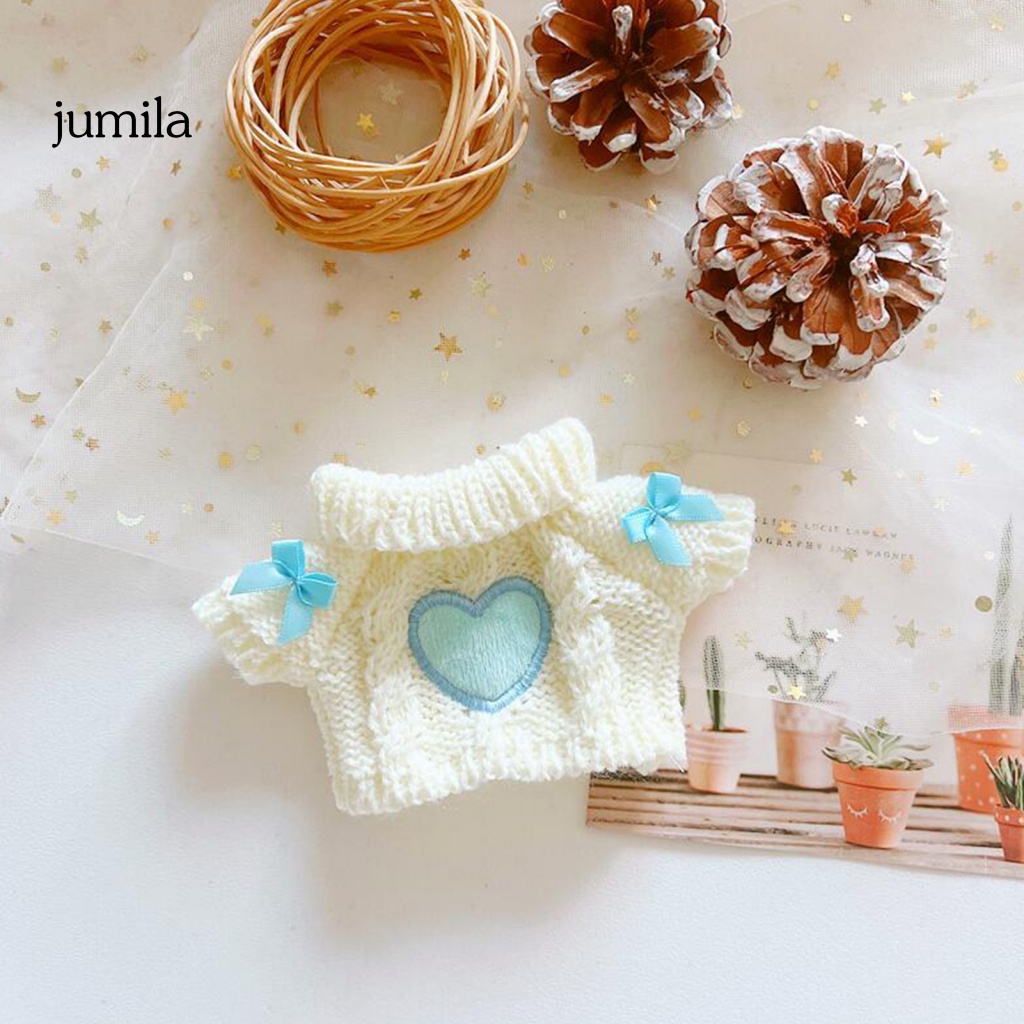 [JU] Áo Sweater Dệt Kim Dễ Thương Làm Quà Tặng Cho Búp Bê Mặc Hàng Ngày