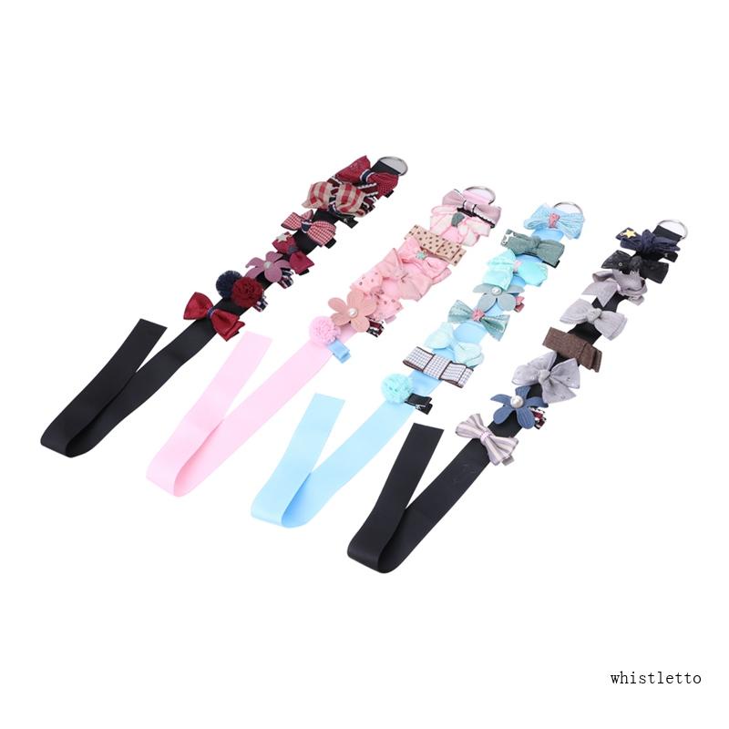 Bộ 8 Kẹp Tóc Hình Nơ Xinh Xắn Cho Bé Gái