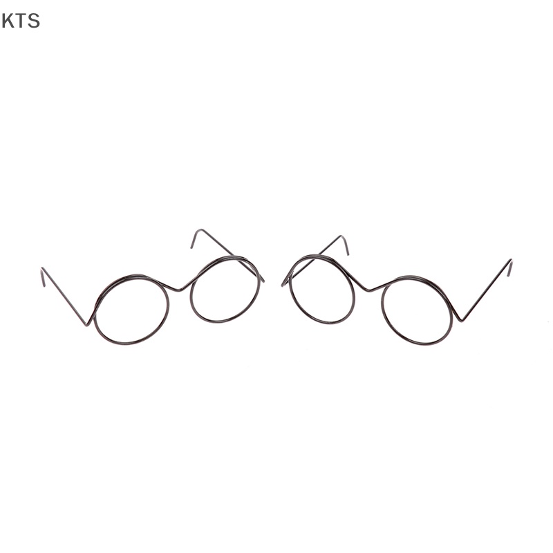 1 / 2 / 5 / 10 Mắt Kính Gọng Tròn Thời Trang Cho Búp Bê