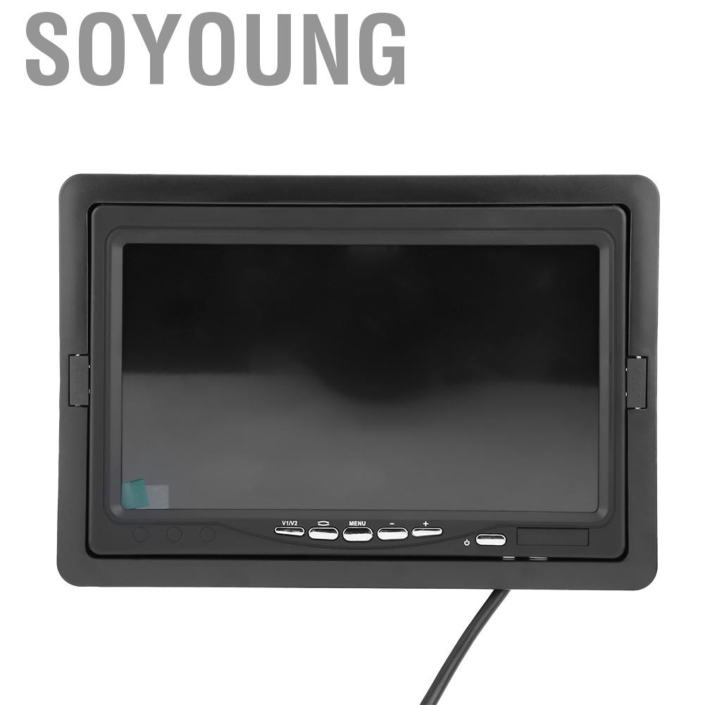 Soyoung HD 7" Inch Car Rear View Reversing Backup  Color LCD TFT Screen
